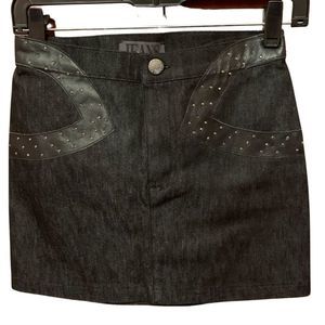 Rocco Borocco mini embellished skirt